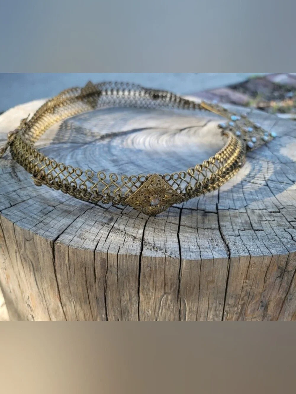 Antique Victorian Saphiret Belt
